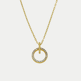 Gargantilla Camelia Oro 10K